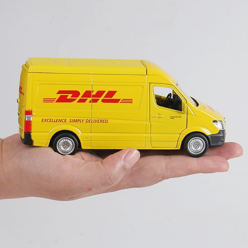 mo-hinh-trung-bay-xe-mercedes-benz-dhl-1-36 (1) DHL Mercedes-Benz Sprinter 1:36