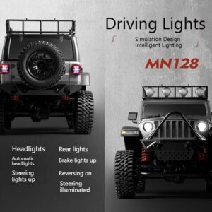 Jeep wrangler MN128 RC