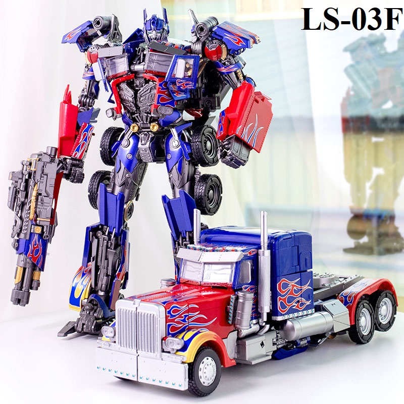 optimus-ls-03f-mo-hinh-robot-lap-ghep-bien-hinh (5) Mô Hình LS-03F KM-01 Optimus Prime LS03F