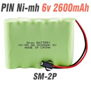 Pin sạc 6v 2600mah