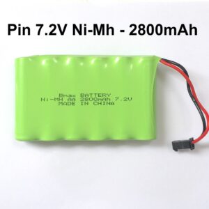 Pin sạc dung lượng cao ni-mh 7,2V 2800mah