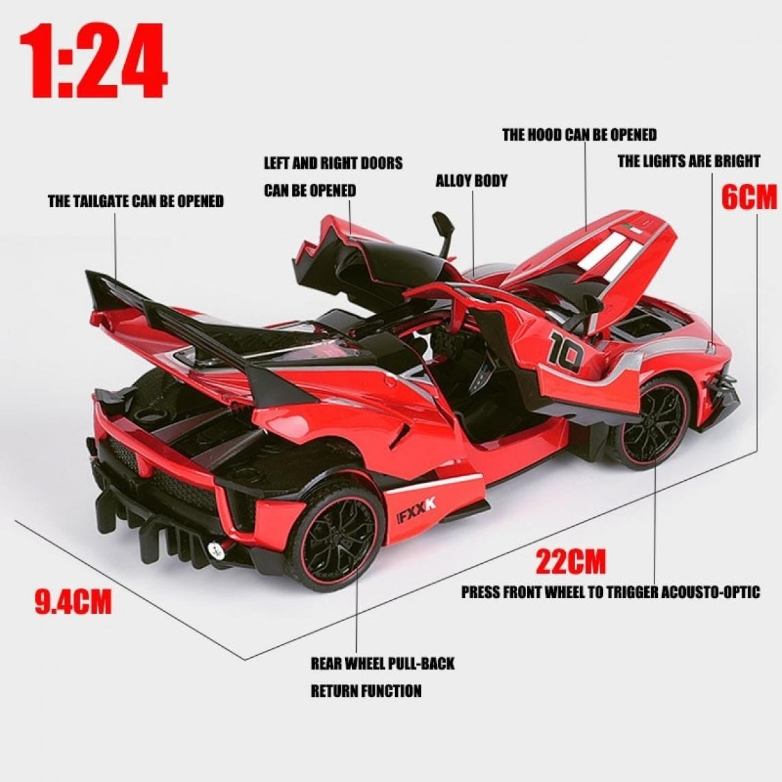 mo-hinh-sieu-xe-ferrari-fxxk-1-24 (4) Ferrari FXX-K Red tỷ lệ 1:24 hãng Hengteng