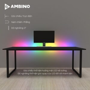 Đèn led Ambino dán cạnh bàn 1m2