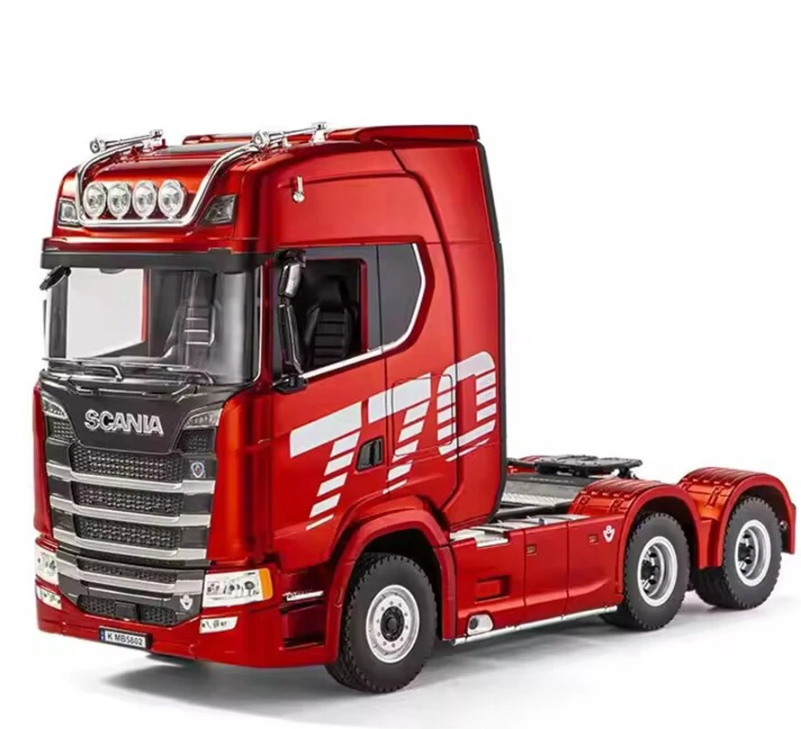 xe ô tô tải đầu kéo mooc huina 1501 scania 770s v8 truck tỉ lệ 1/18 6wd 2.4g 19CH
