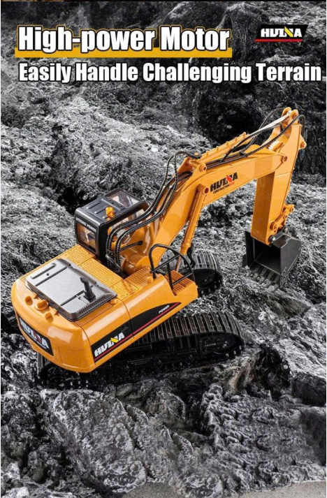máy xúc điều khiển từ xa Huina 1535-1 Model 2025