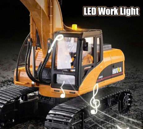 máy xúc điều khiển từ xa Huina 1535-1 Model 2025