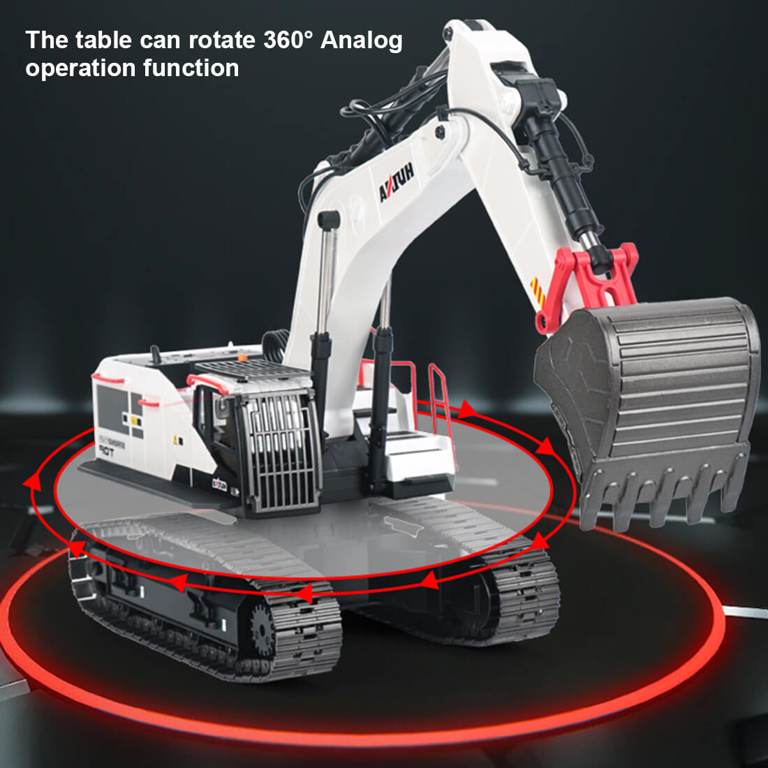máy xúc điều khiển từ xa Hunia 1594