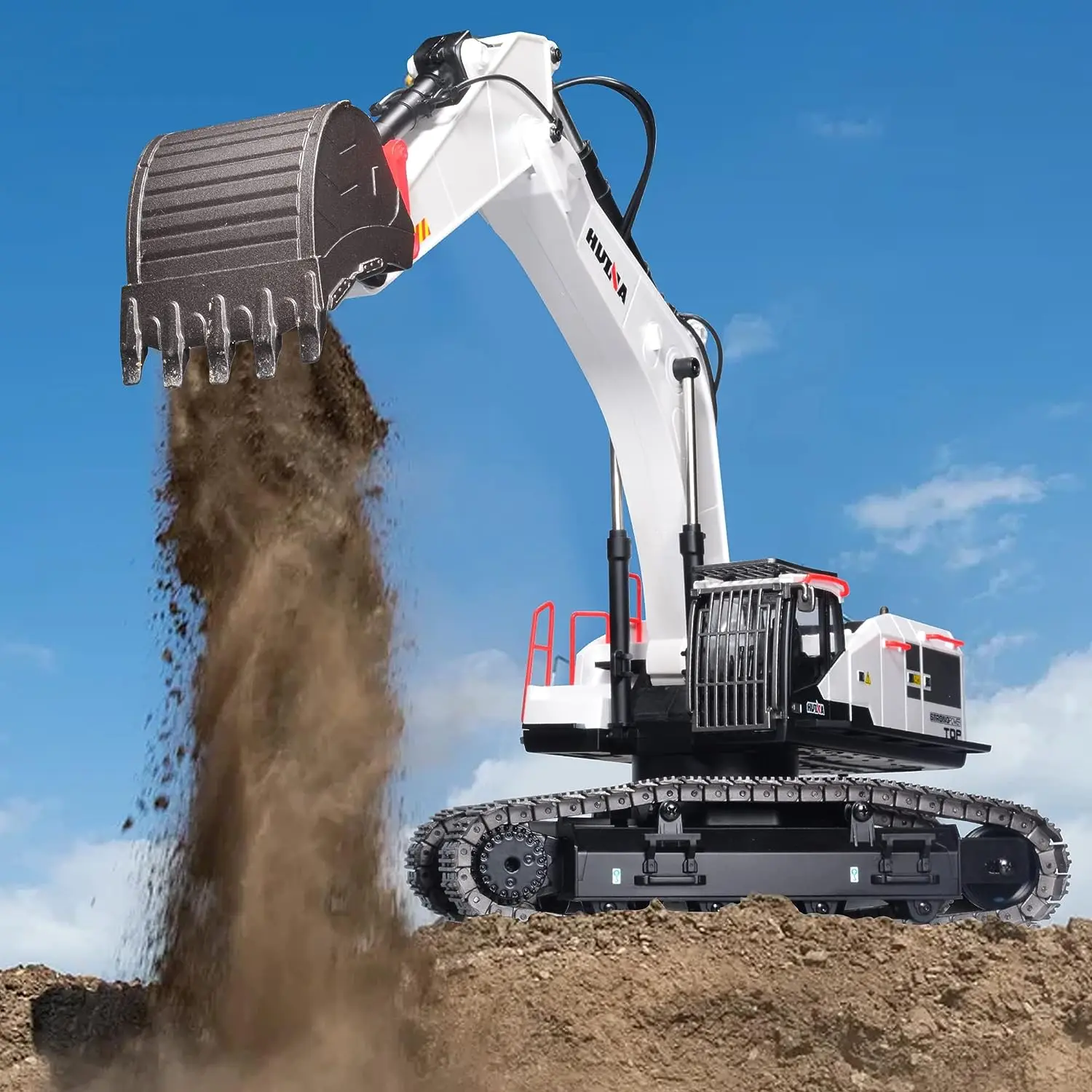 máy xúc điều khiển từ xa Hunia 1594