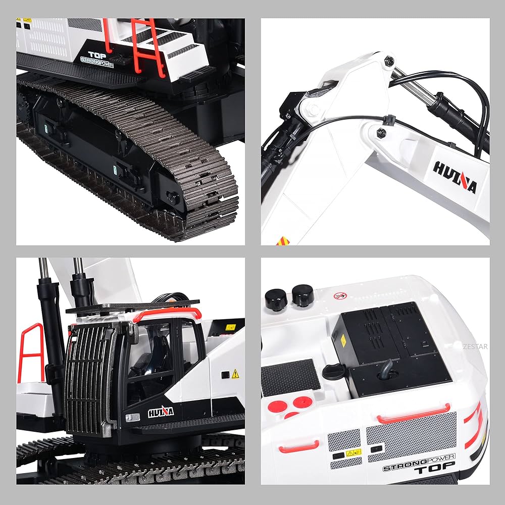 máy xúc điều khiển từ xa Hunia 1594